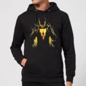 Shazam Lightning Silhouette Hoodie - Black