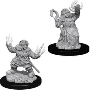Pathfinder Battles Deep Cuts Unpainted Miniatures - Female Dwarf Summoner