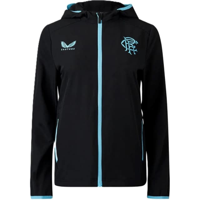 Castore RngrsHdedJkt Brilliant White female 8 (XS)