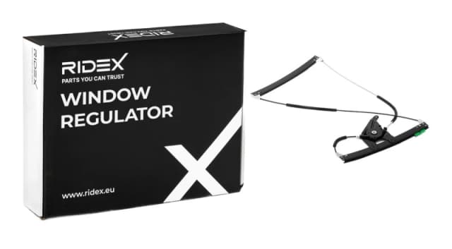 RIDEX 1561W0137 Window regulator Left Front, Operating Mode: Electric, without electric motor Window Winder (1561)