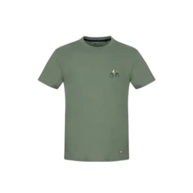 Faguo Cotton T-Shirt Faguo Arcy Vert Unisex XL