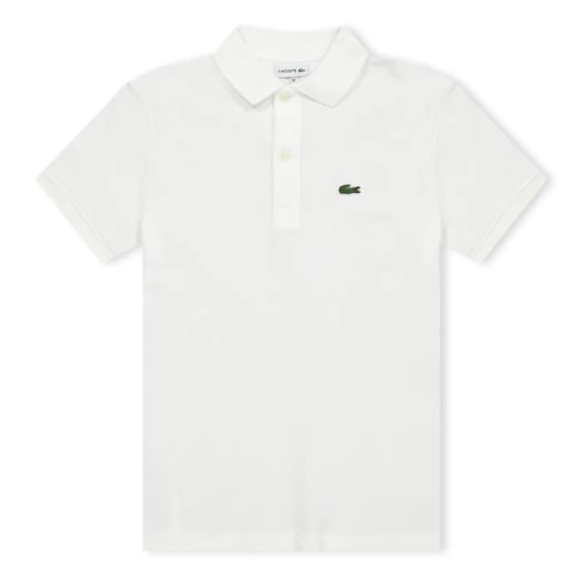Lacoste Boys' Classic Pique Polo Shirt White 001 09 male 4Y