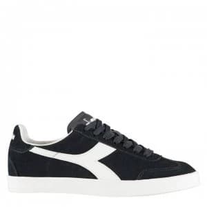Diadora Pitch Trainers - Blue Denim/Wht