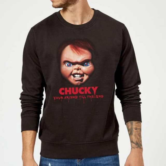 Chucky Friends Till The End Sweatshirt - Black - M