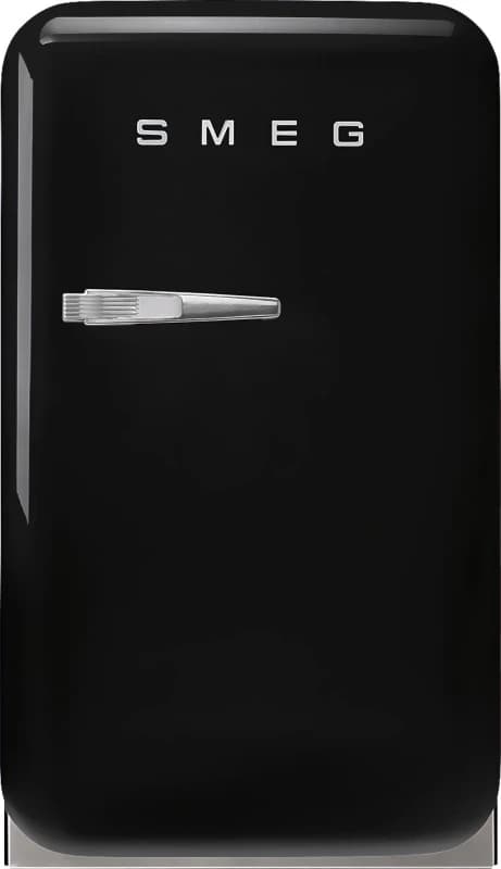Smeg 50s Style Right Hand Hinged Minibar FAB5RBL6 72cm Mini Fridge - Black - C Rated