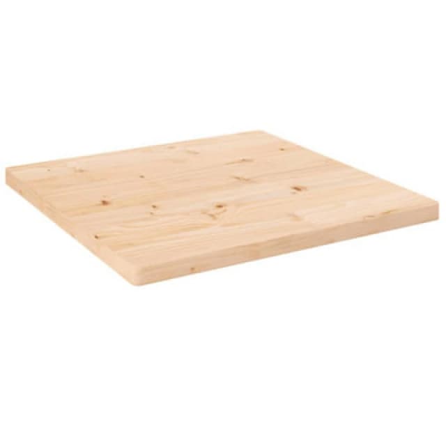 VIDAXL Table Top 60x60x2.5cm Solid Wood Pine Square Vidaxl 8720845805685