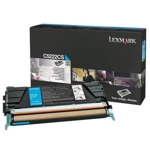 Lexmark C5222CS Cyan Laser Toner Ink Cartridge