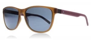 Tommy Hilfiger 1403/S Sunglasses Matte Brown / Burgundy R6U 56mm