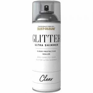 Rust-Oleum Clear Glitter Ultra Shimmer Spray Paint 400ml