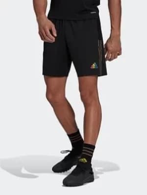 adidas Tiro Pride Shorts, Black, Size S, Men
