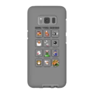 Nintendo Super Mario Know Your Enemies Phone Case - Samsung S8 - Tough Case - Gloss