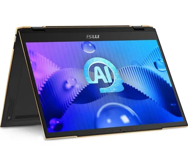 MSI Summit E13 Flip Evo 13.3" 2 in 1 Laptop - Intel Coreª Ultra 7, 1TB SSD, Black 4711377182287