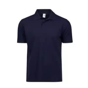 Tee Jays Mens Power Polo Shirt (4XL) (Navy Blue)
