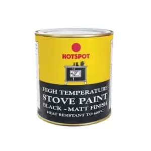 Hotspot Stove Paint Matt Black 500ml