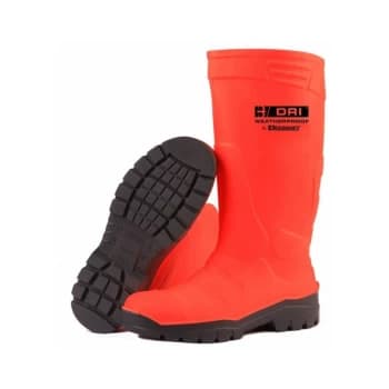 FULL SAFETY FLUORO WELLINGTON BOOT OR 05/38 (Pair) - B-dri Footwear