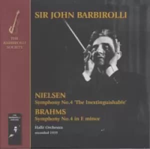 Johannes Brahms - Nielsen: Symphony No. 4, 'The Inextinguishable'/... CD Album - Used