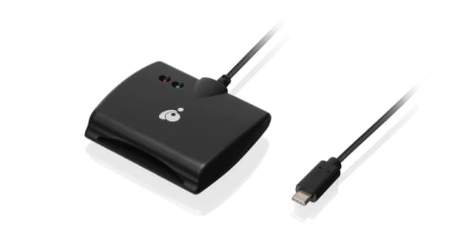 iogear GSR205 smart card reader Indoor USB 3.2 Gen 1 (3.1 Gen 1) Black