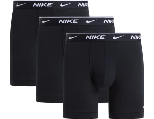Nike Boxer Brief 3pk Boxer Shorts Black C001 M