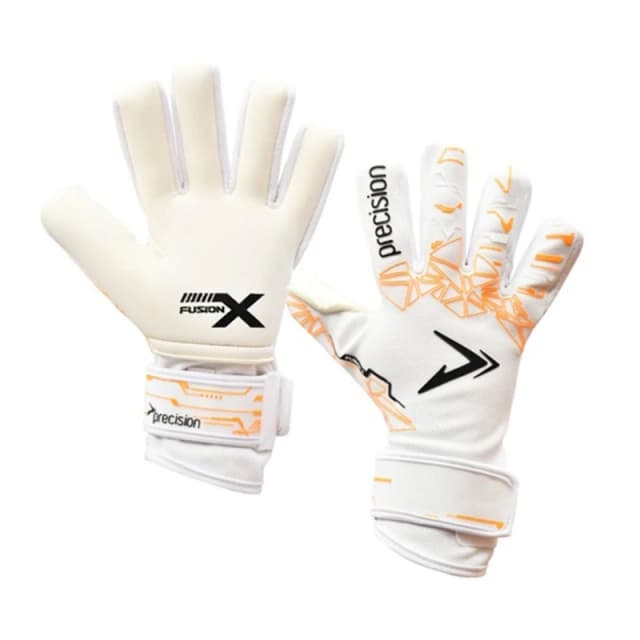 Precision Precision Men Fusion X Pro Lite Giga Goalkeeper Gloves in White Size: 10 White 10 Male 5063574038201