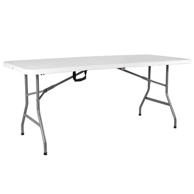 Lassic Home Vida Folding Table 5ft White unisex 5ft