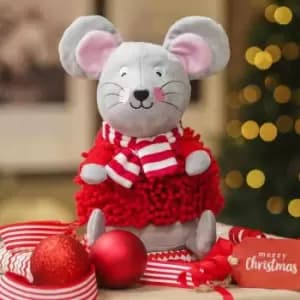 Zoon Jumbo Noodly ChristMouse Dog Toy