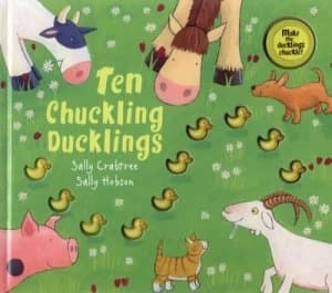 Ten Chuckling Ducklings by Sally Crabtree Hardback
