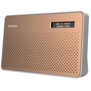 Goodmans Canvas DAB & FM Radio - Copper