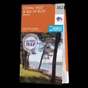 Map of Cowal West & Isle of Bute