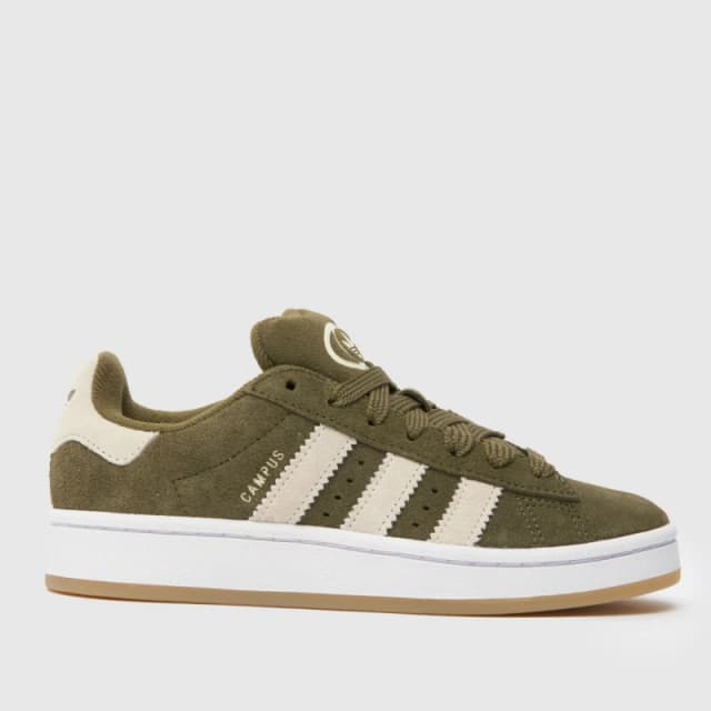 adidas Khaki Campus 00s Boys Youth Trainers Khaki UK 4 (EU 36?)