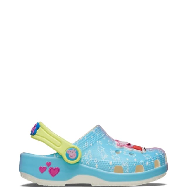 Crocs Kids Toddlers Peppa Pig Classic Clogs Multi C9