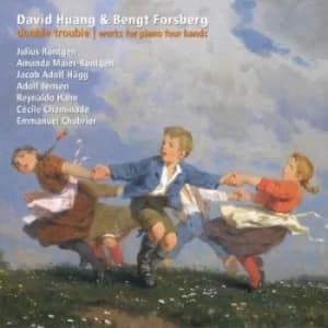 David Huang/Bengt Forsberg Double Trouble Works for Piano Four Hands by David Huang CD Album