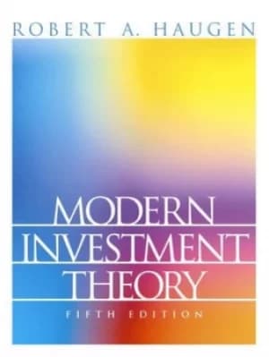 Modern investment theory by Robert A. Haugen