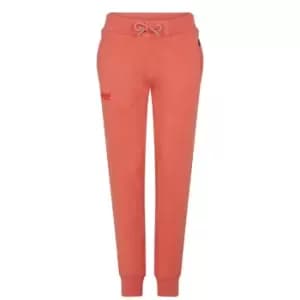 Superdry Logo Jogging Pants - Orange