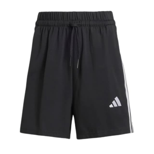adidas Essentials 3 Stripe Shorts Womens Black/White female L (16-18)