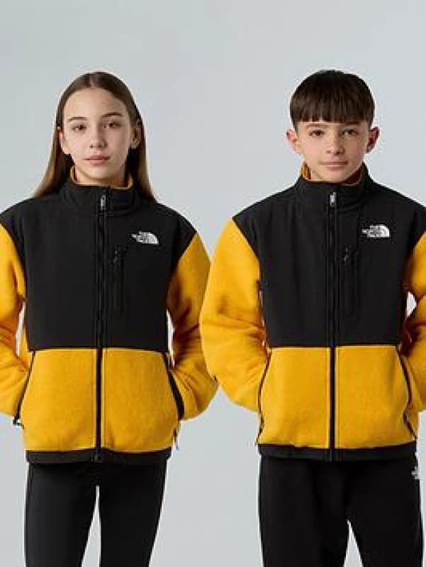 The North Face Denali Jacket Juniors Summit Gold 56P unisex XXL