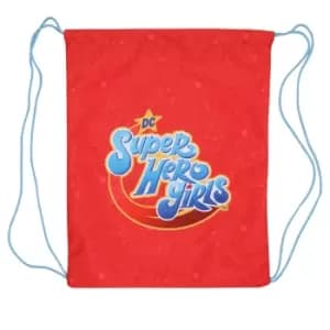DC Comics Super Hero Girls Drawstring Bag (One Size) (Red/Blue)