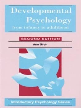 Developmental Psychology by Ann Birch Paperback