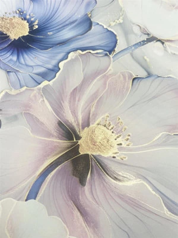 Muriva Bliss Floral Wallpaper - For Living Room, Bedroom, Fireplace - Matt Finish, Floral Pattern, Pink