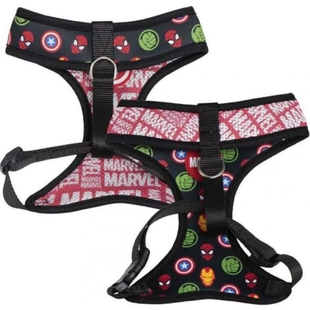 Marvel Dog Harness - NC - Marvel - Reversible - Red - Size XS 8445484065015
