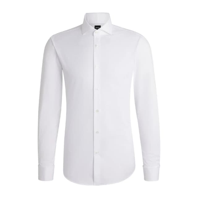 Boss Mens Long Sleeve Oxford Shirt Oxford Shirt - Long Sleeve 15" White 55287801350