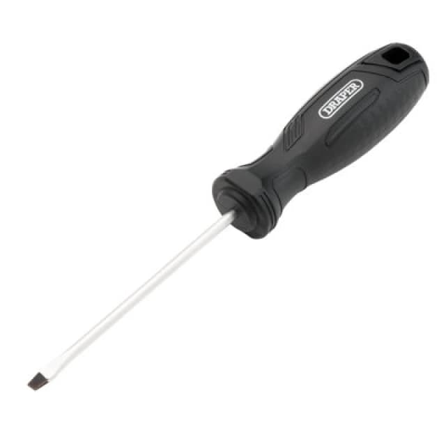 Draper 13531 Slotted Hard Grip Screwdriver, 4.0 x 100mm 13531