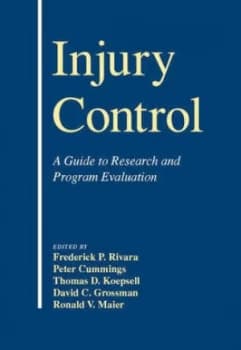 Injury Control by Frederick P. Rivara Hardback