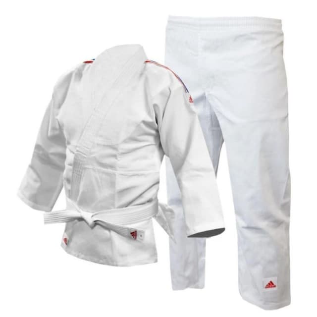 adidas Judo Uniform Unisex Adults - White White S