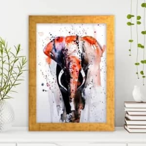 AC1024311550 Multicolor Decorative Framed MDF Painting