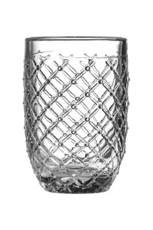 Premier Housewares Knit Hi Ball 410ml Clear Glass Clear