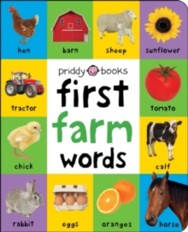 First Farm Words : Soft-to-Touch Board book