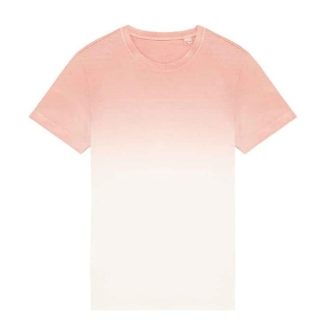 Native Spirit Mens Dip Dye T-Shirt in Rose Size: XS Rose Male XS