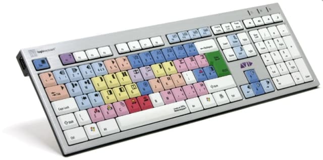 Logickeyboard Logickeyboard LKB-MCOM4-AJPU-UK keyboard Office USB English Multicolour LKB-MCOM4-AJPU-UK