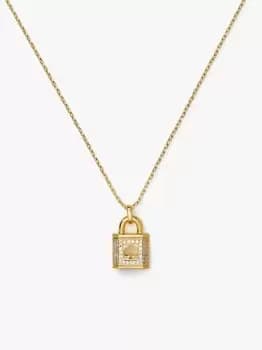 Kate Spade Pave Mini Pendant, Gold, One Size