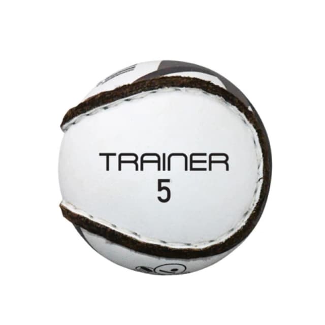 Murphys Hurling Training Sliotar Ball in White Size: 5 White Unisex 5